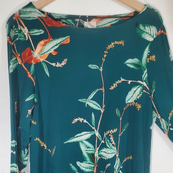 CHICO'S Womans Top Size Med (1) Botantical Print - Picture 3 of 7